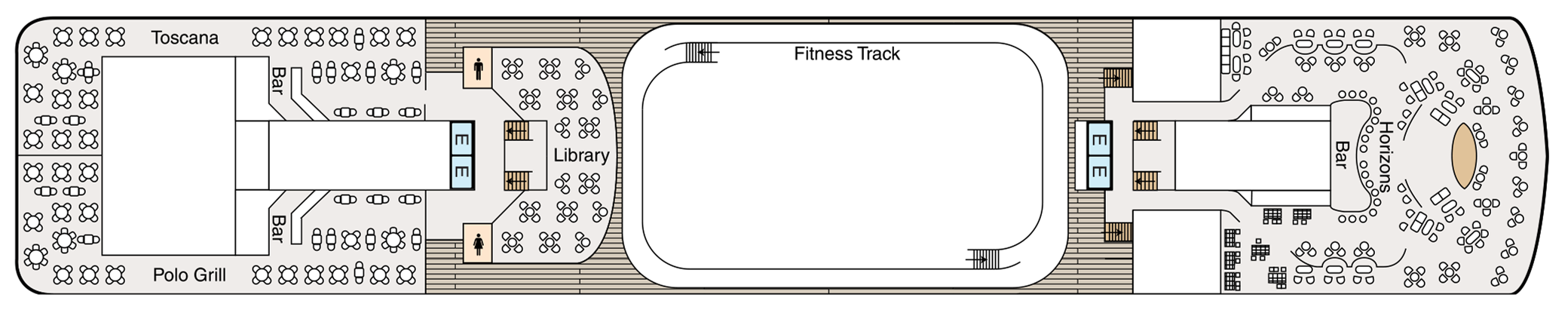 Oceania Cruises, R-Class, Ragatta, Deck 10.png