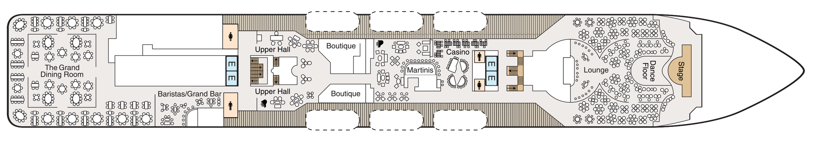 Oceania Cruises, R-Class, Ragatta, Deck 5.png