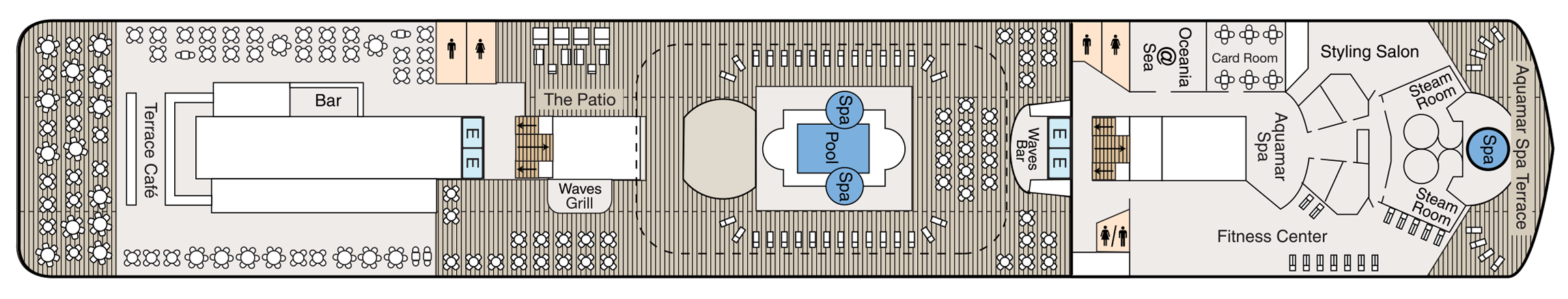 Oceania Cruises, R-Class, Ragatta, Deck 9.png