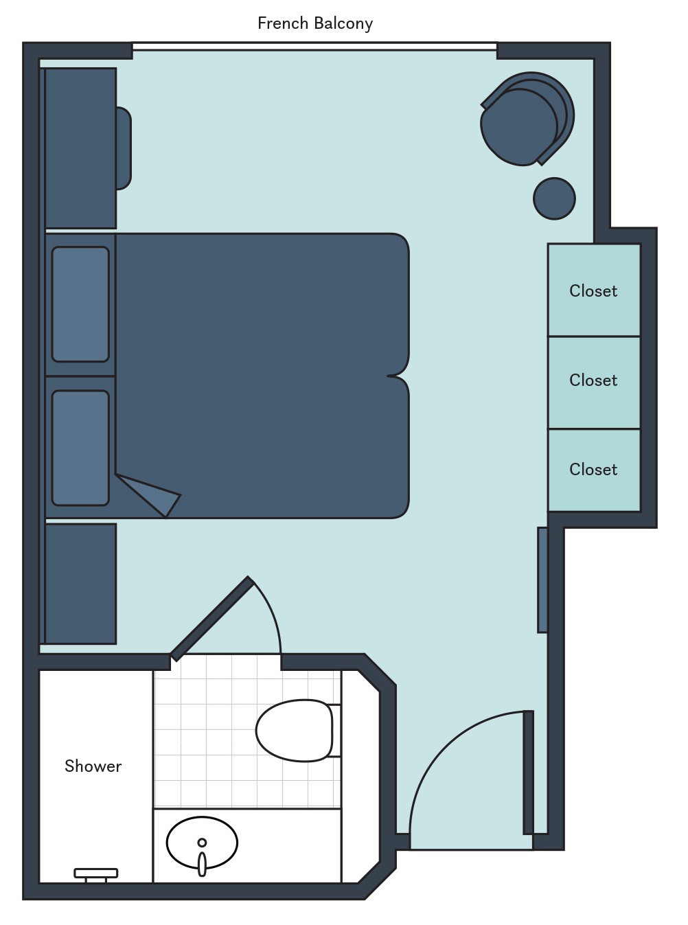 Uniworld SS La Venezia - French Balcony, Floorplan.jpg