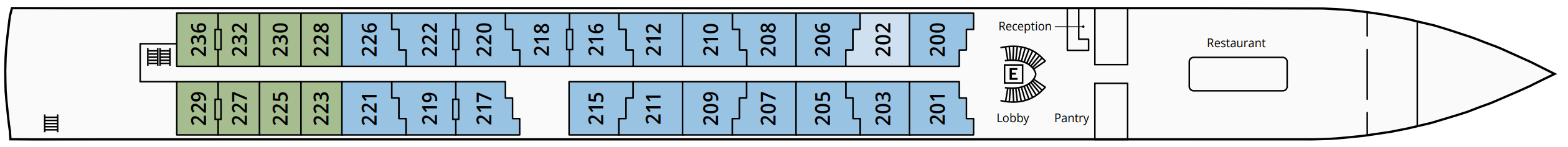 Uniworld SS Victoria - Deck 2, Main Deck.png