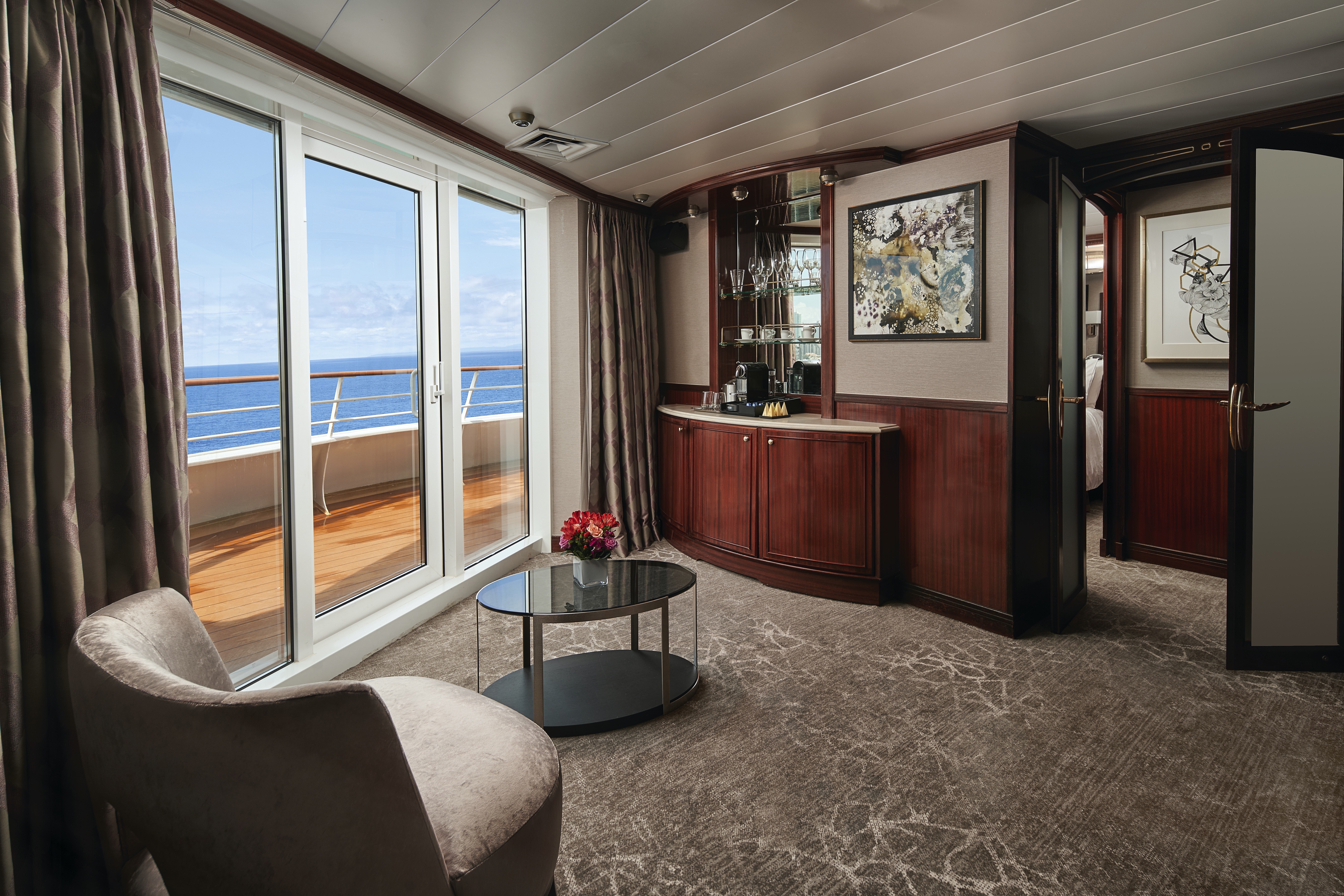 Aft-Facing Penthouse with Master Bedroom & Large Balcony