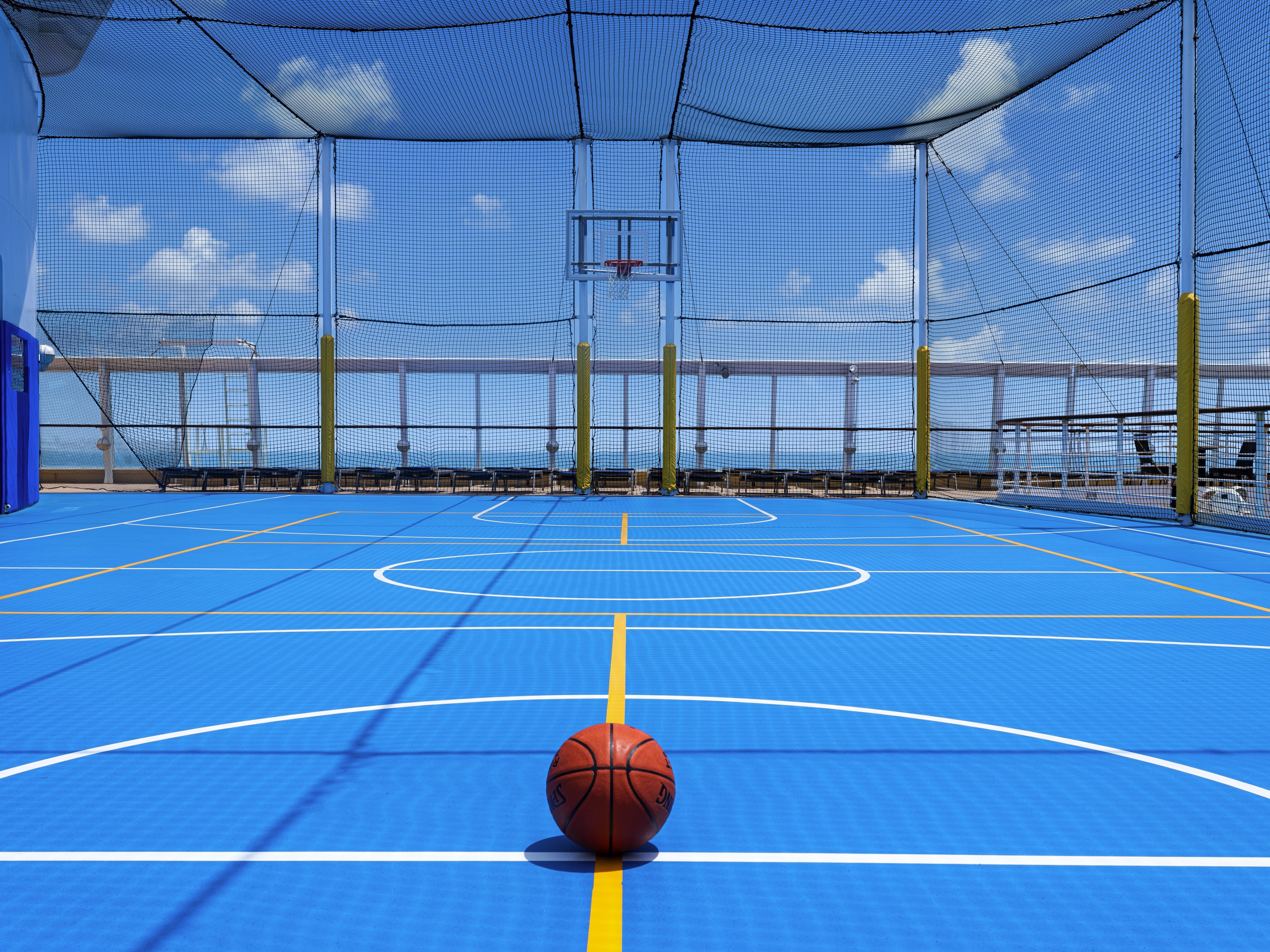 Basketball/Volleyball Court