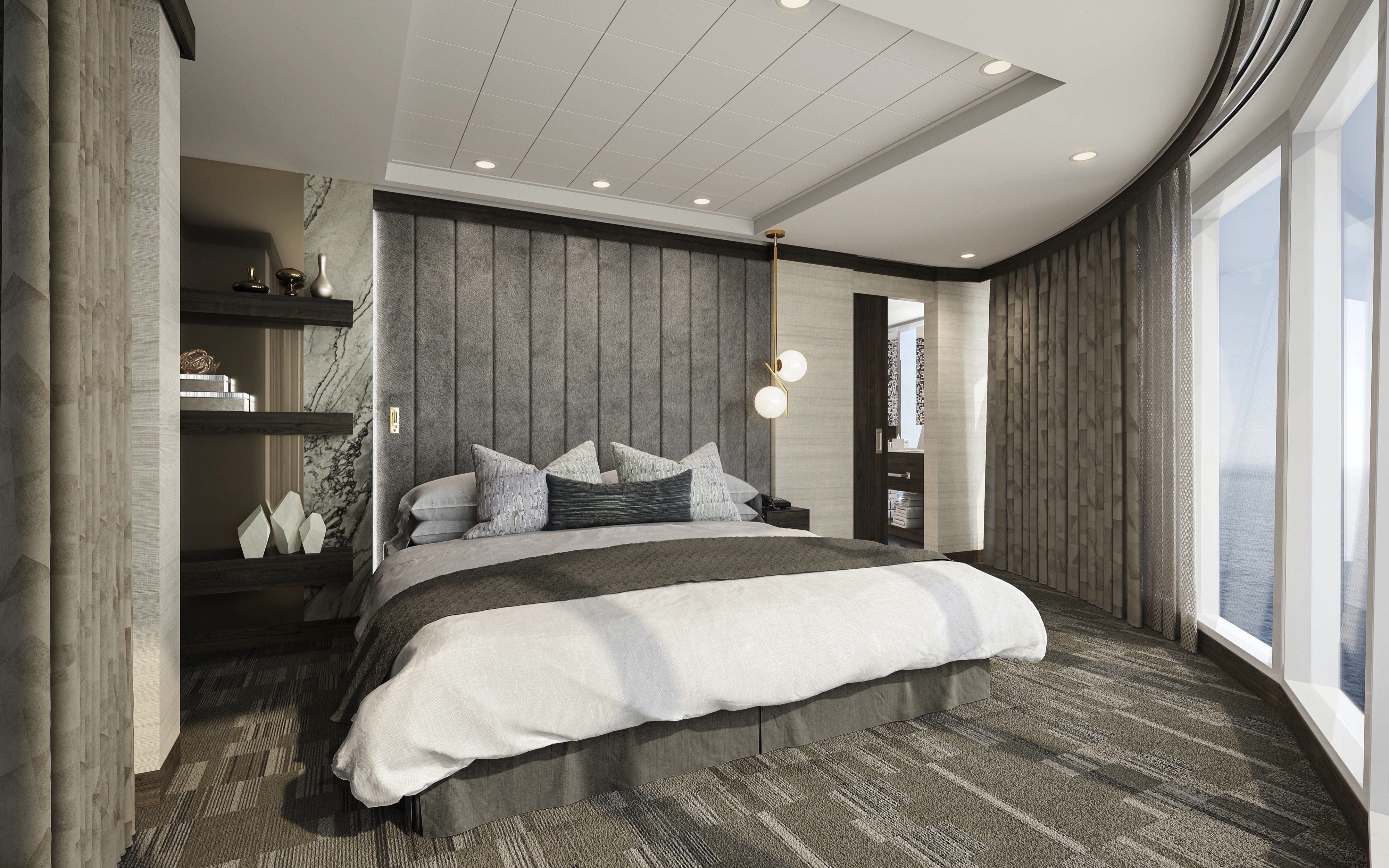 The Haven Deluxe Owner's Suite with Large Balcony