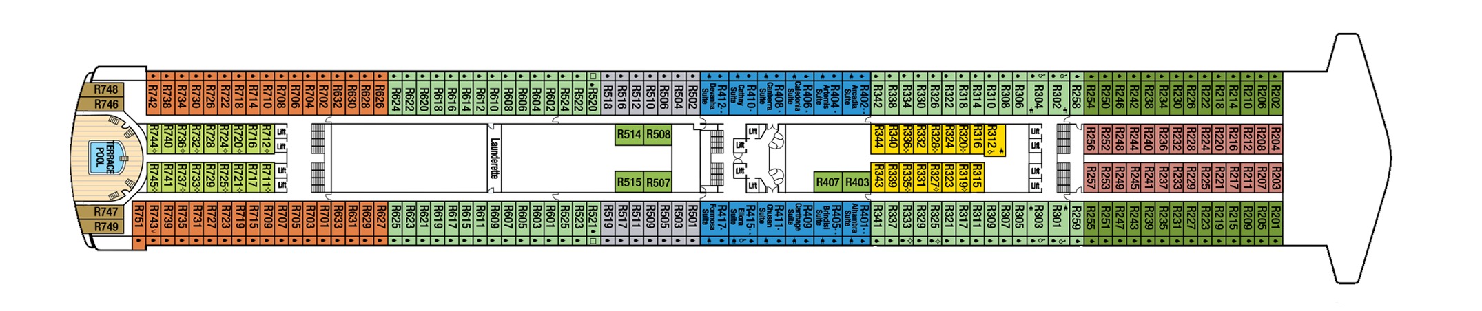 Deck 14 - Riviera Deck