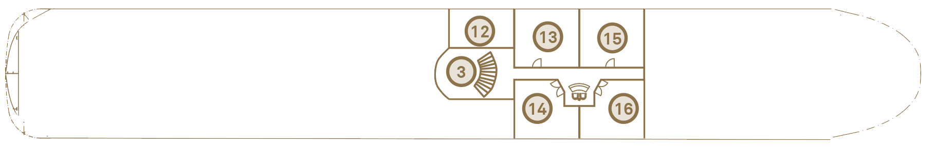Gem Deck deck plan