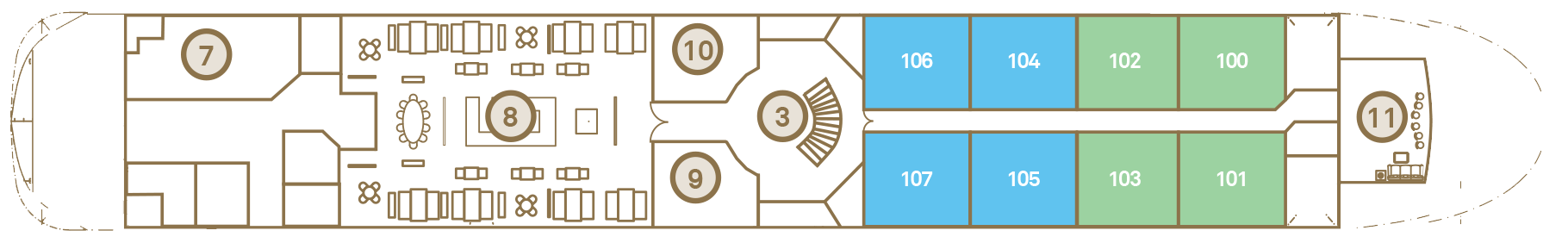 Jewel Deck deck plan