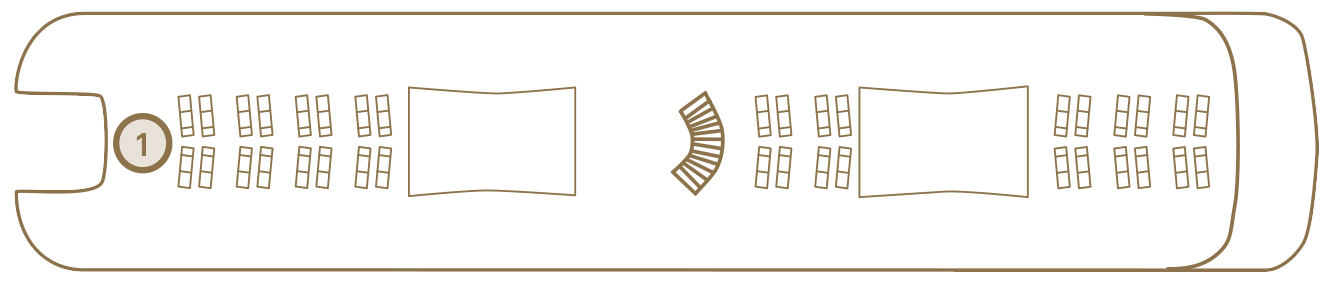 Sun Deck deck plan