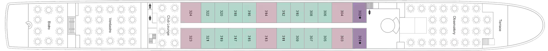 TUI River Cruises, TUI Skyla, Deck 3.png