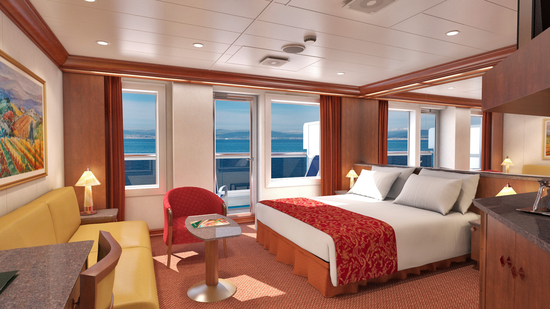 Carnival Cruise Line, Carnival Glory Ocean Suite