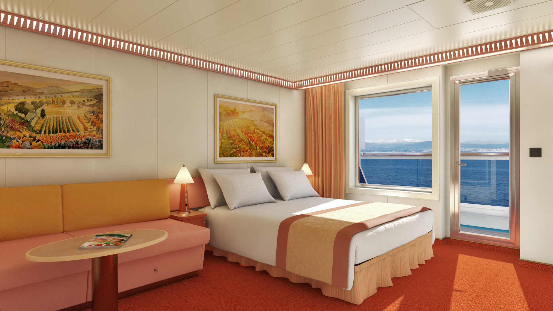 Carnival Cruise Line, Carnival Glory Premium Balcony
