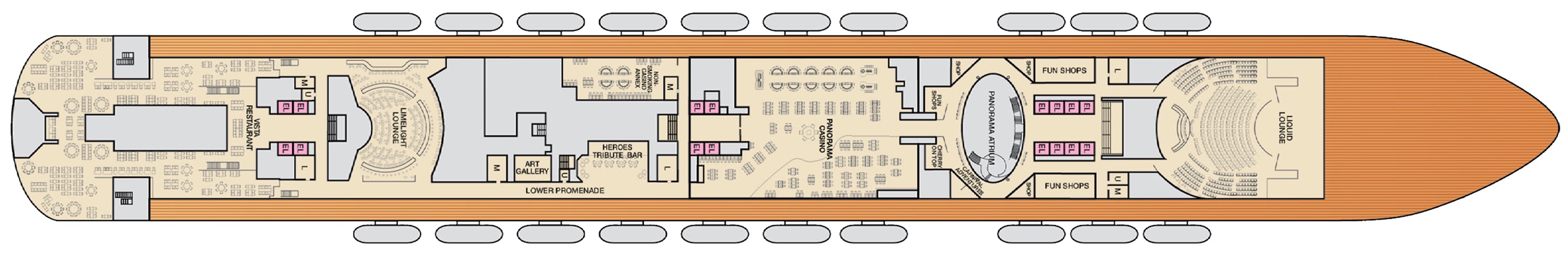 Deck 4 - Mezzanine
