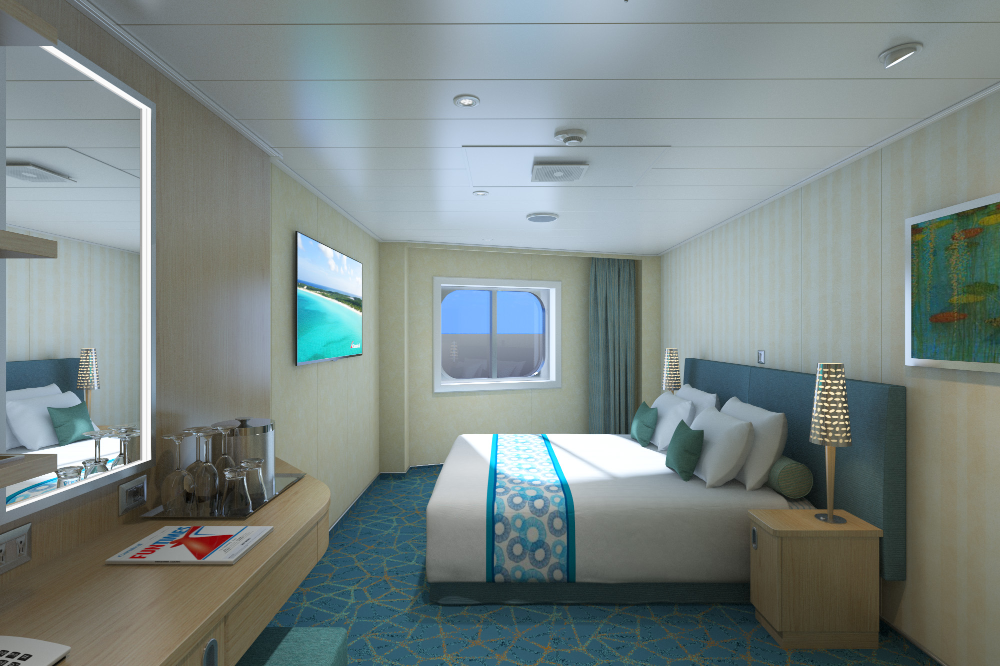 Carnival Cruise Line, Carnival Panorama, Cloud 9 Spa Ocean View 2