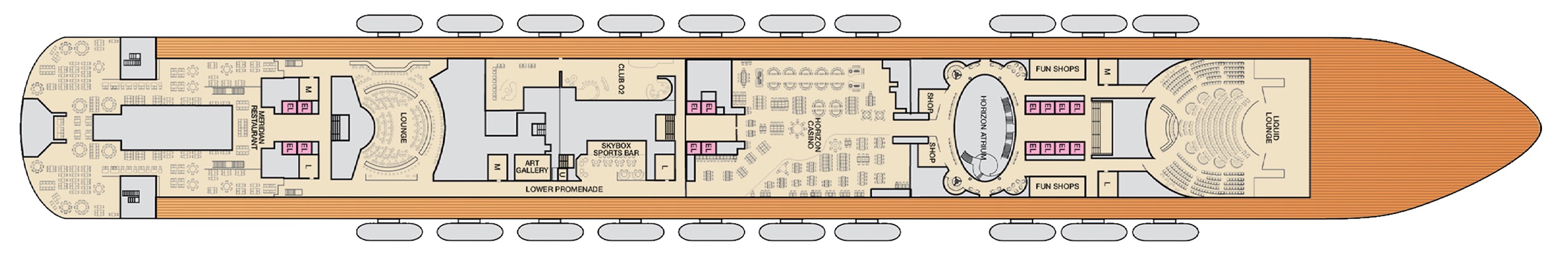 Deck 4 - Mezzanine