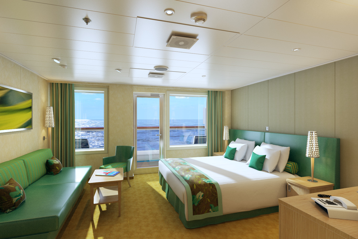Carnival Cruise Line, Carnival Horizon, Cloud 9 Spa Suite