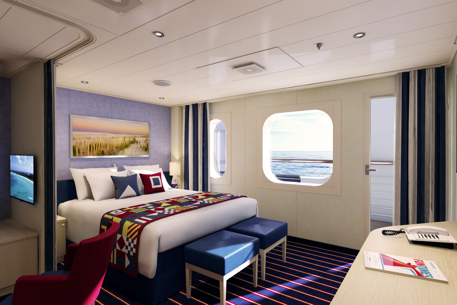 Carnival Cruise Line, Carnival Horizon, Family Harbor Suite