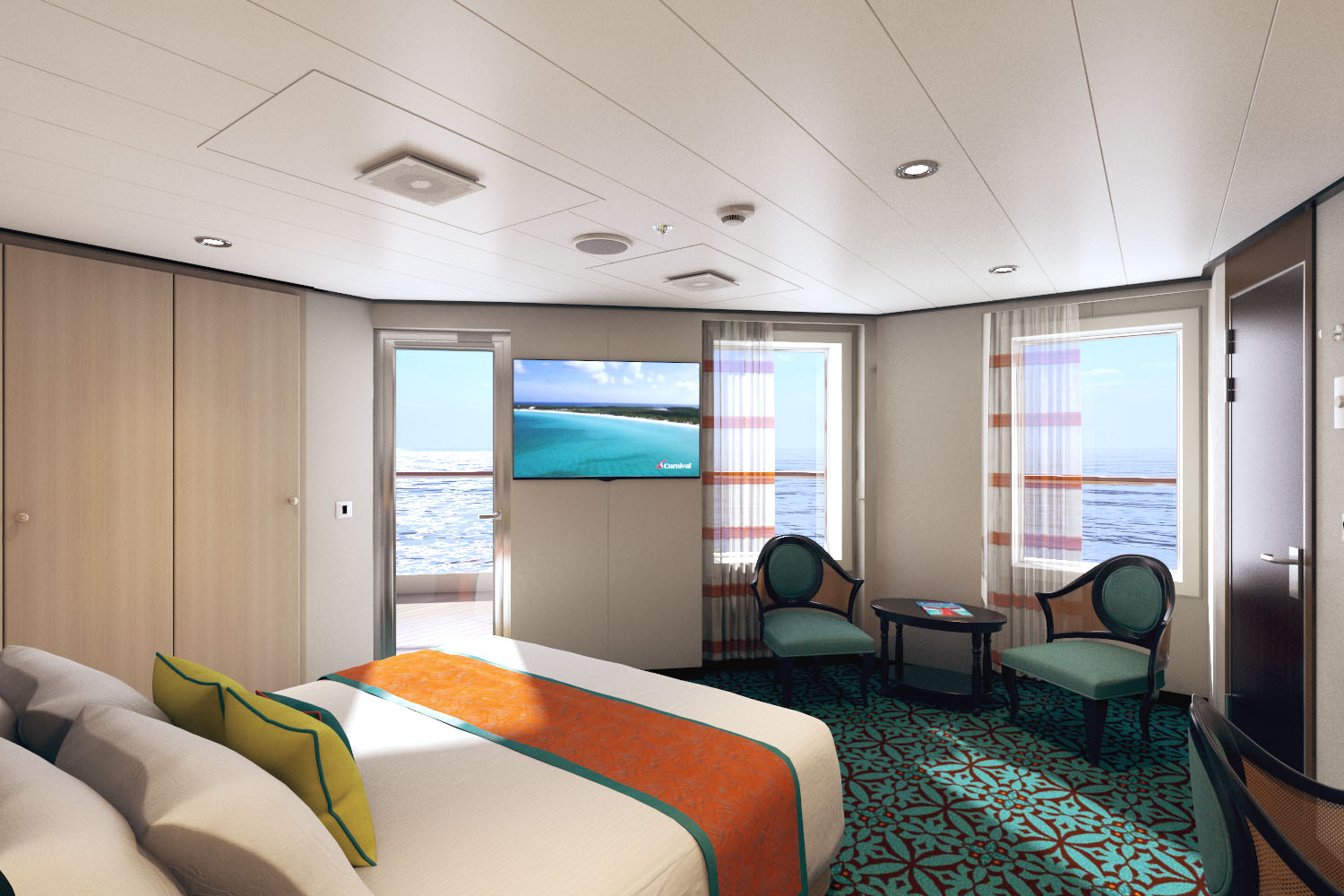 Carnival Cruise Line, Carnival Horizon, Havana Premium Vista Balcony
