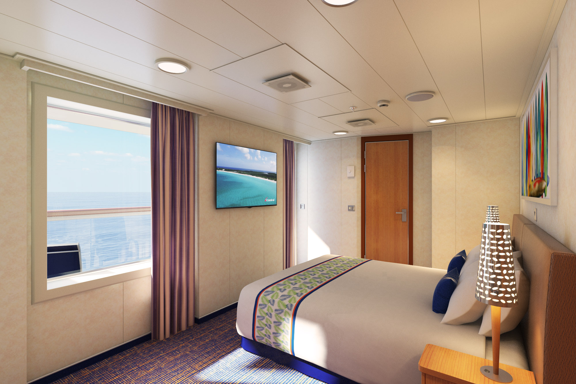 Carnival Cruise Line, Carnival Horizon, Premium Balcony