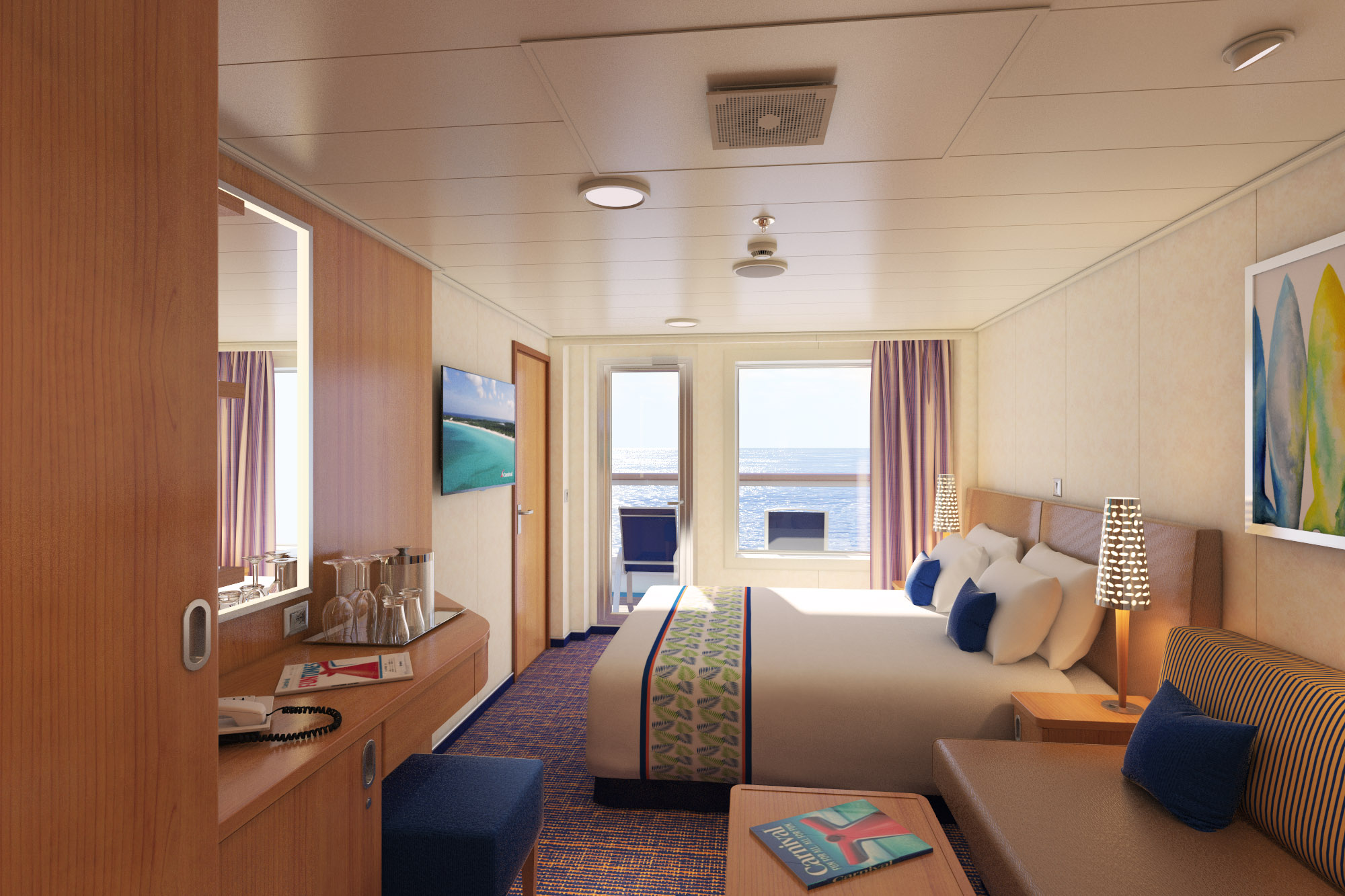 Carnival Cruise Line, Carnival Horizon, Balcony