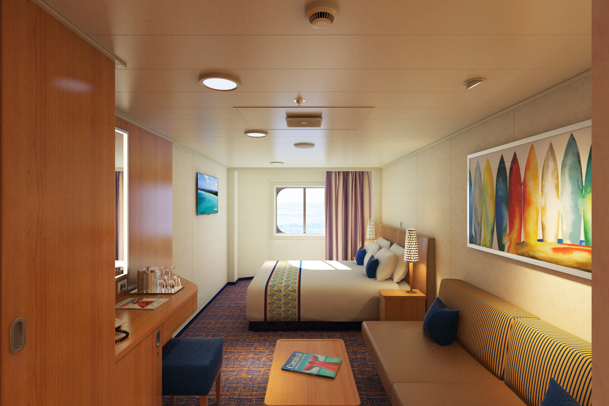 Carnival Cruise Line, Carnival Horizon, Ocean View