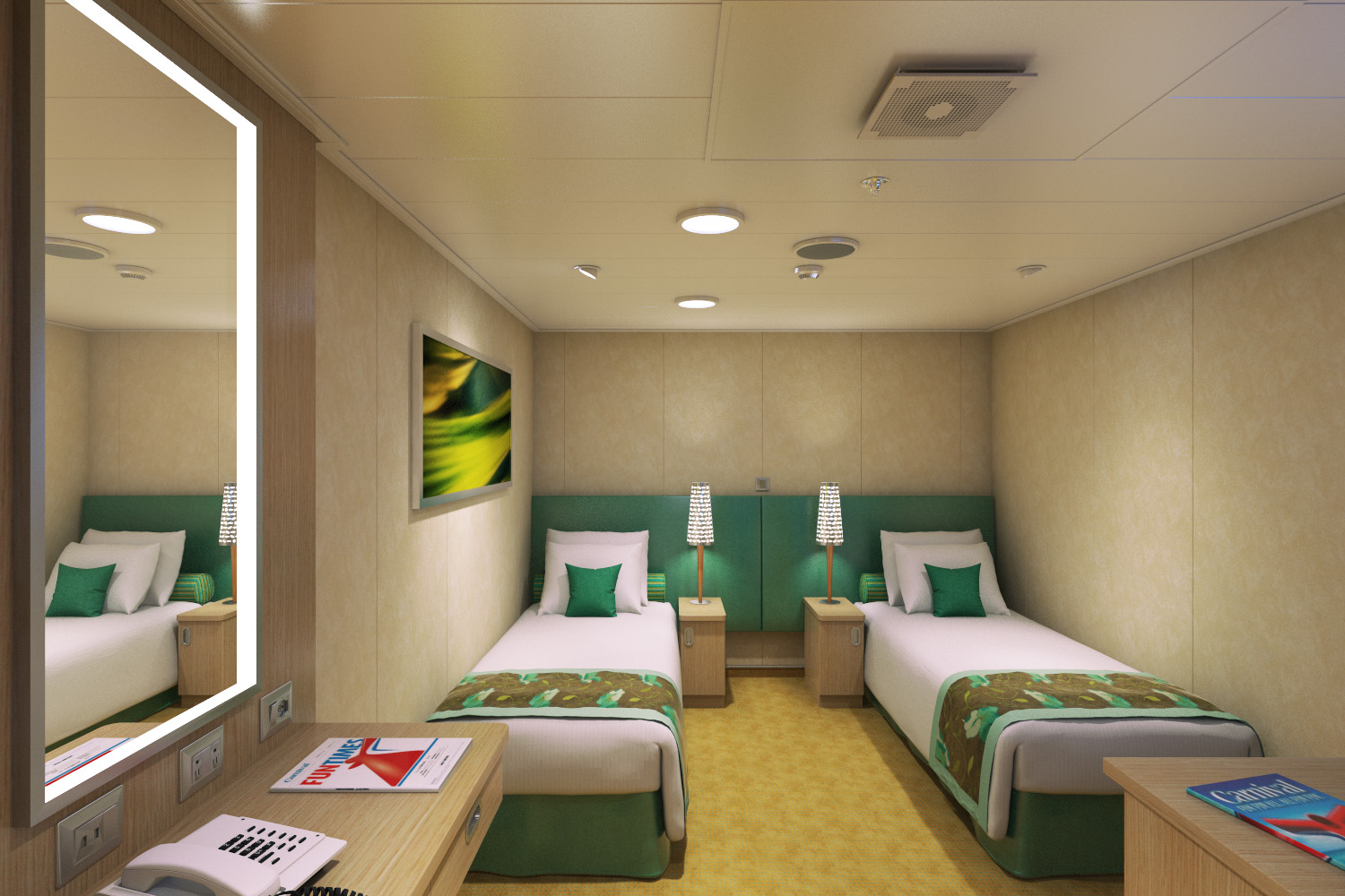 Carnival Cruise Line, Carnival Horizon, Cloud 9 Spa Interior