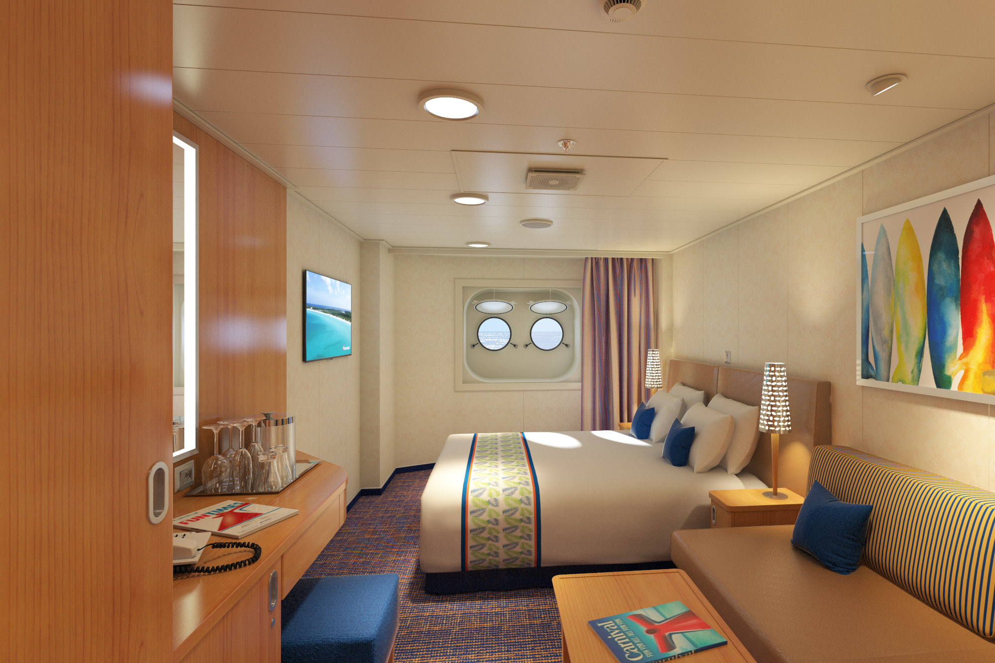 Carnival Cruise Line, Carnival Horizon, Porthole