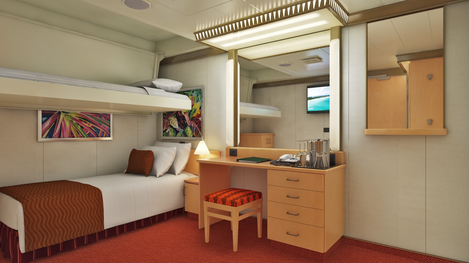 Interior Upper/Lower (and Porthole)