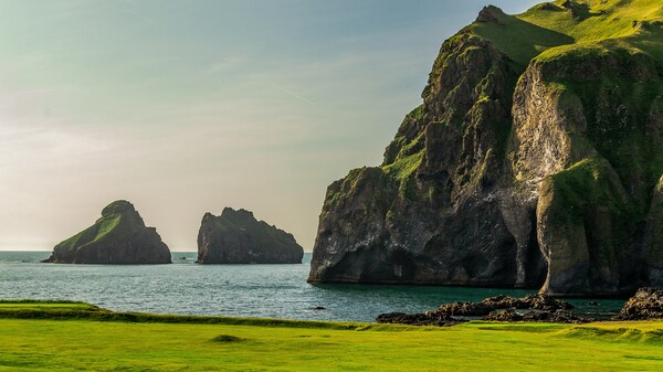 Elephant Rock on Heimaey Island, Iceland