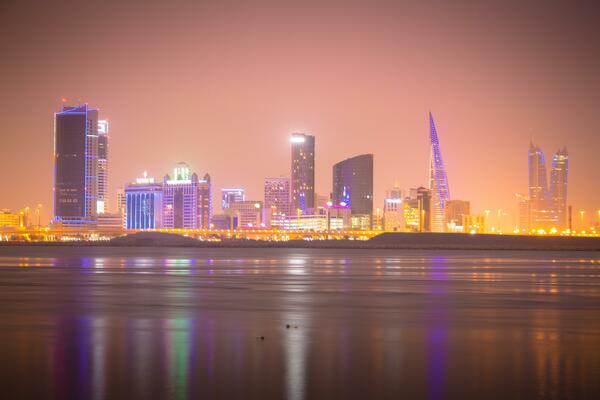 City at Night, Bahrain