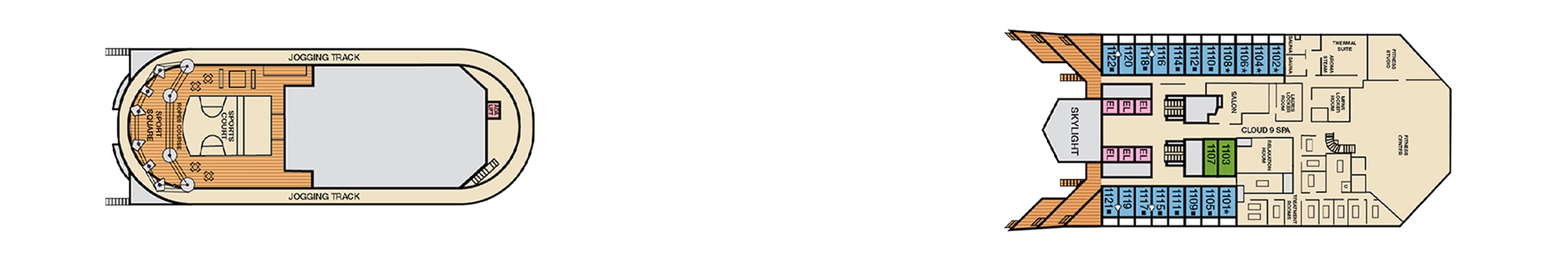 Deck 11 - Spa