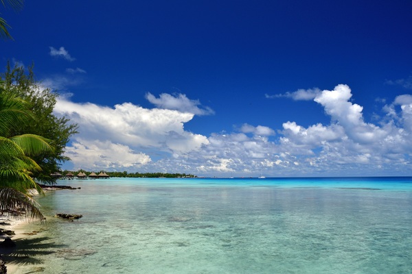Beach in Rangiroa