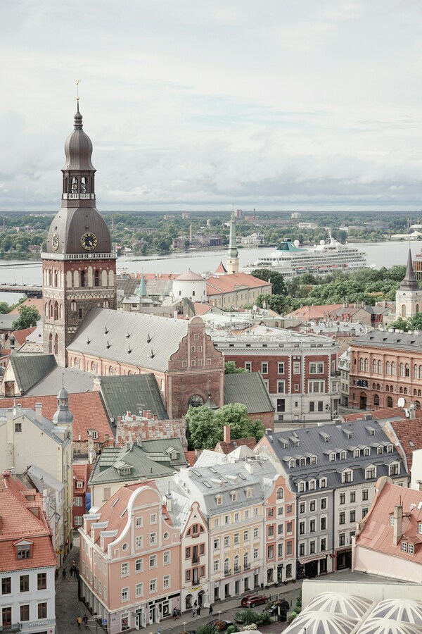 City, Riga, Latvia