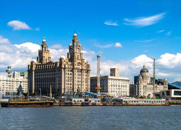 The waterfront at Liverpool
