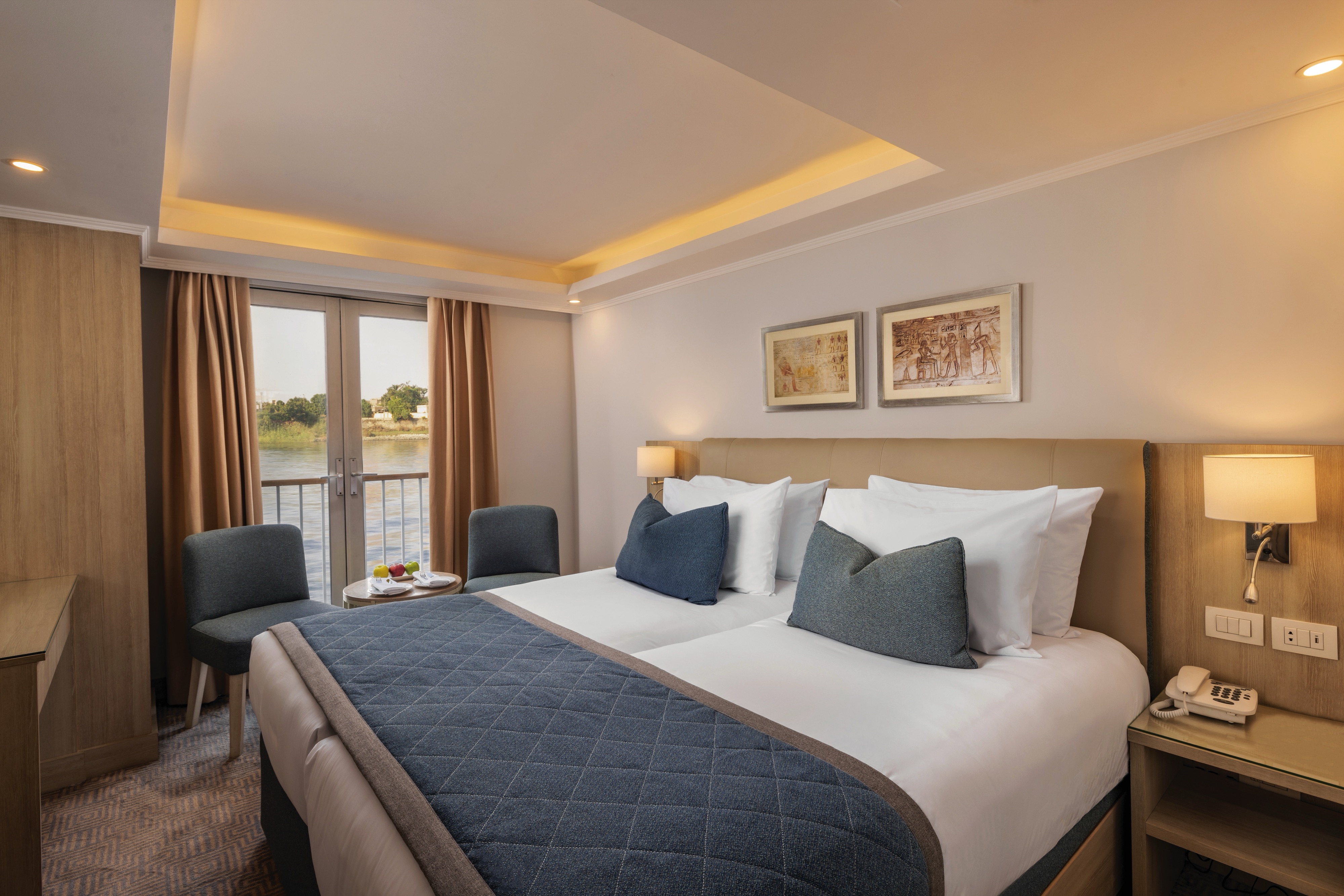 Deck 2 Superior French Balcony Cabin