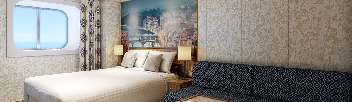 Carnival Cruise Line, Carnival Firenze Deluxe Ocean View.jpg