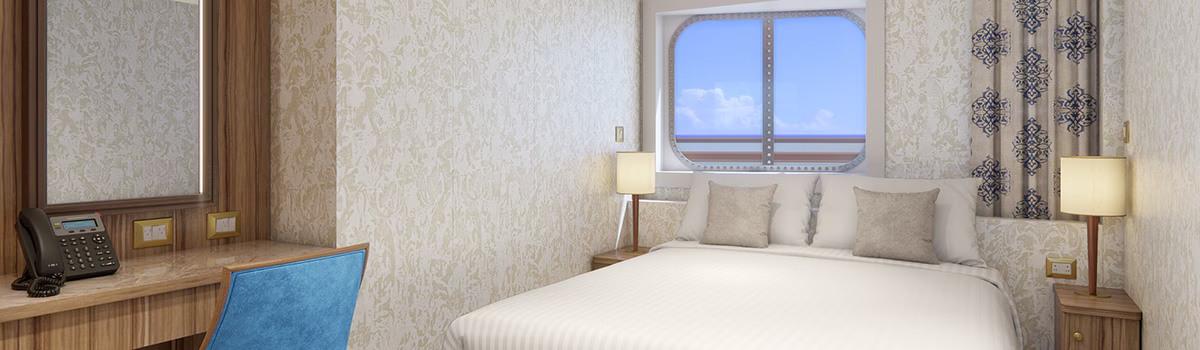 Carnival Cruise Line, Carnival Firenze Interior with Picture Window.jpg