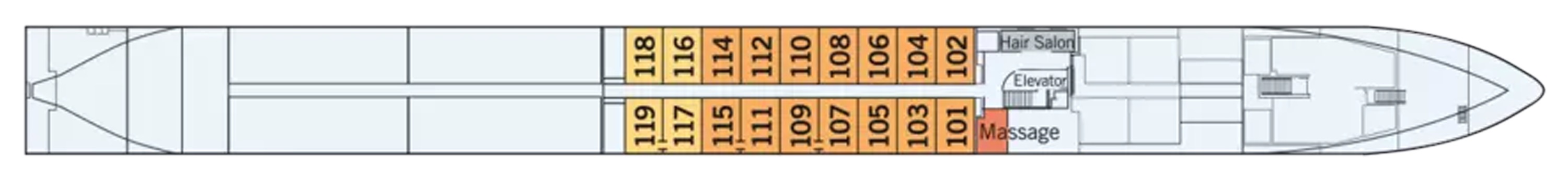 Amadeus River Cruises, MS Amadeus Star Haydn Deck.jpg