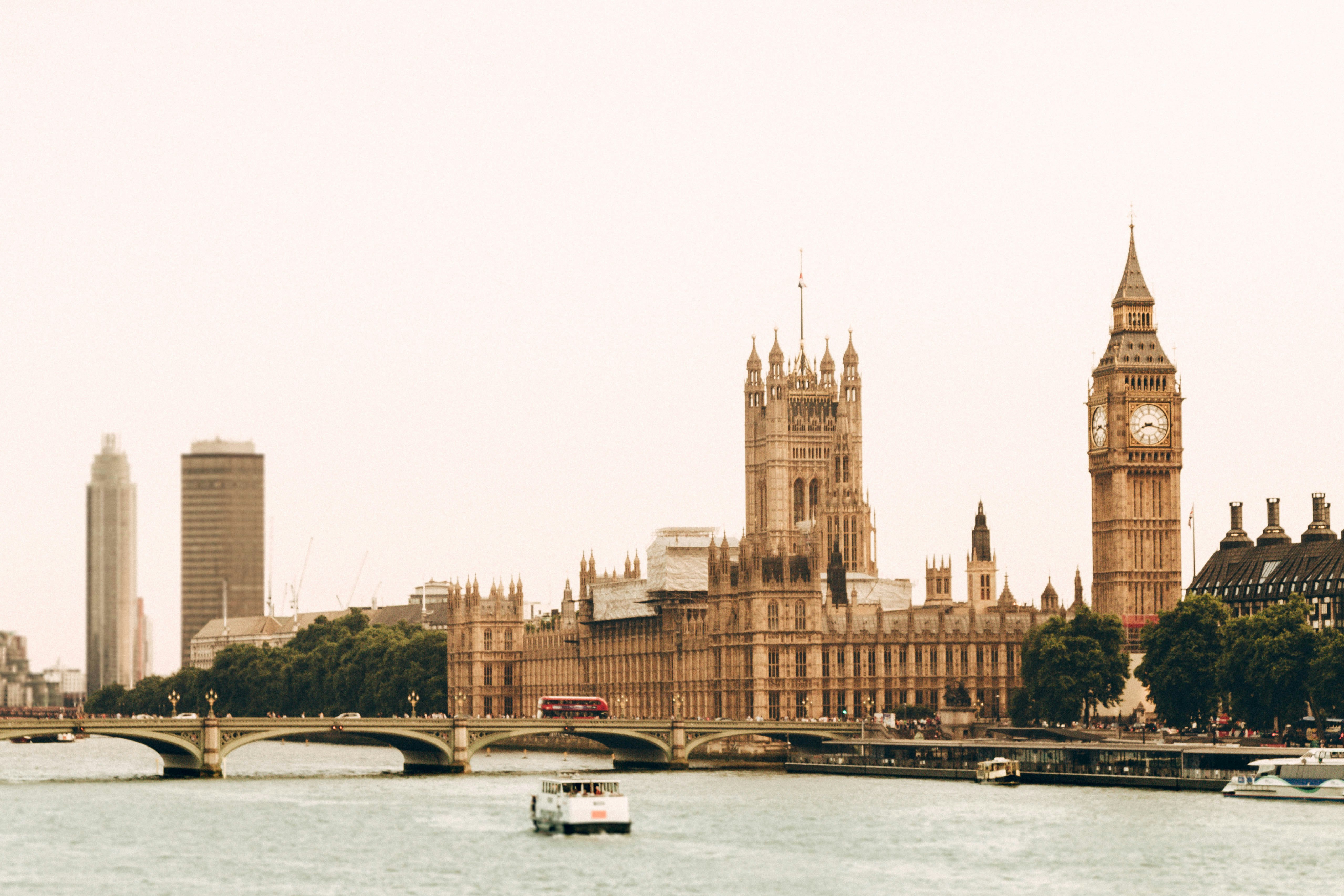 Houses of Parliament en Big Ben, London, United Kingdom