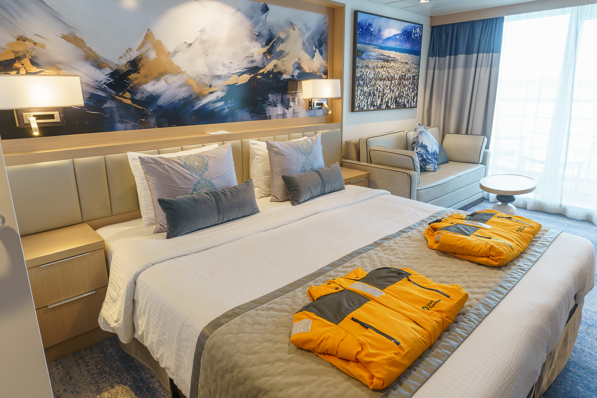 Quark Expeditions, Ocean Explorer Veranda Suite 1 ©Quark Expeditions