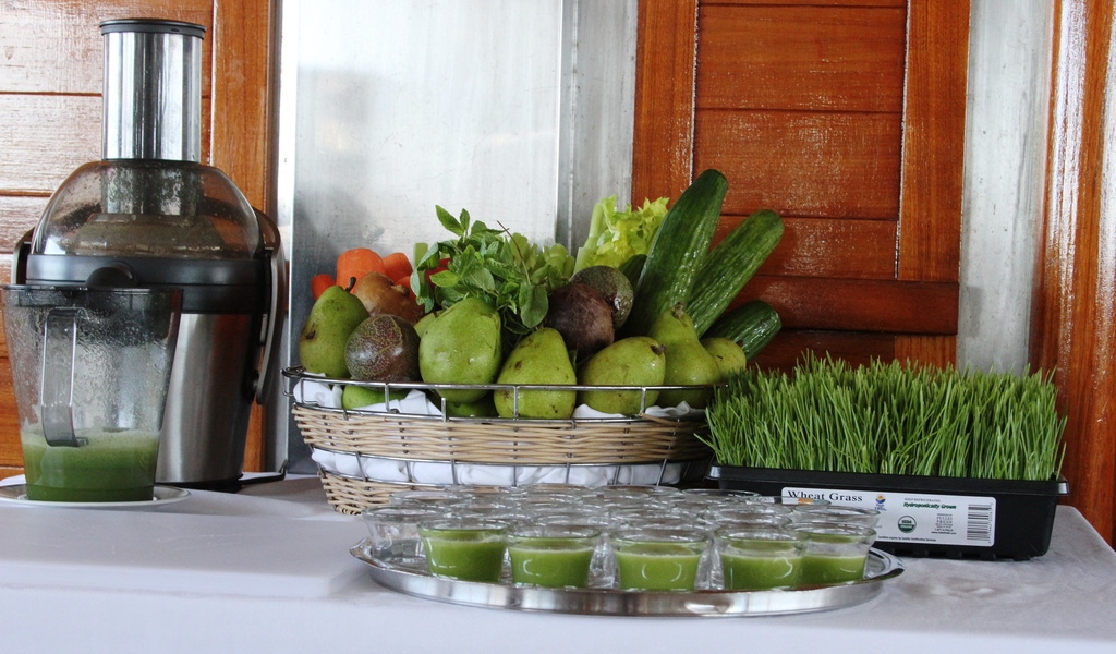 Healthy Corner and Raw & Living Menu