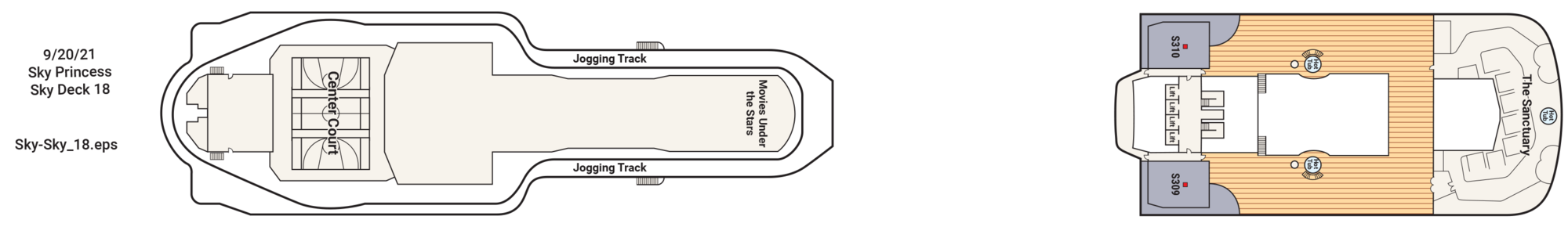 Deck 18 - Sky plan