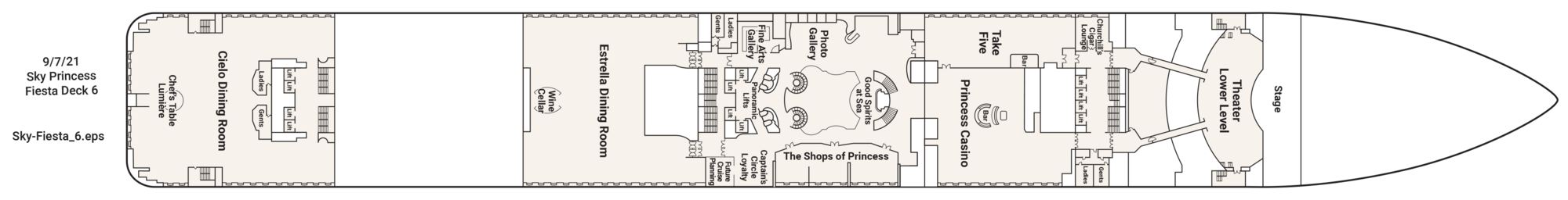 Deck 6 - Fiesta plan