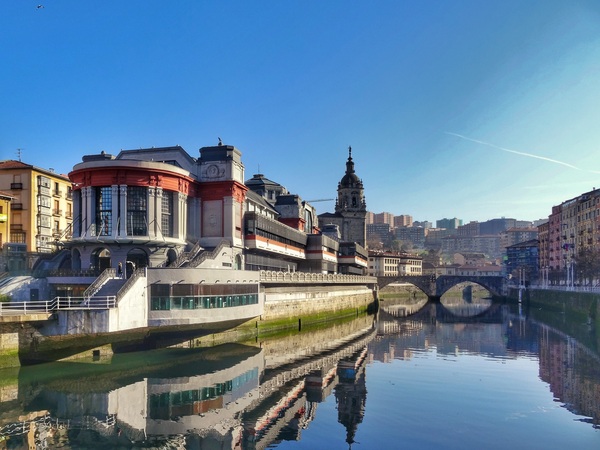 Bilbao from Getxo, Spain