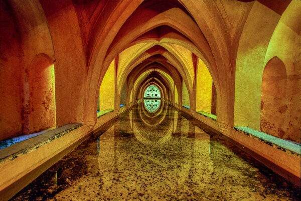 Baths of María Padilla in the Real Alcazar Palace in Seville