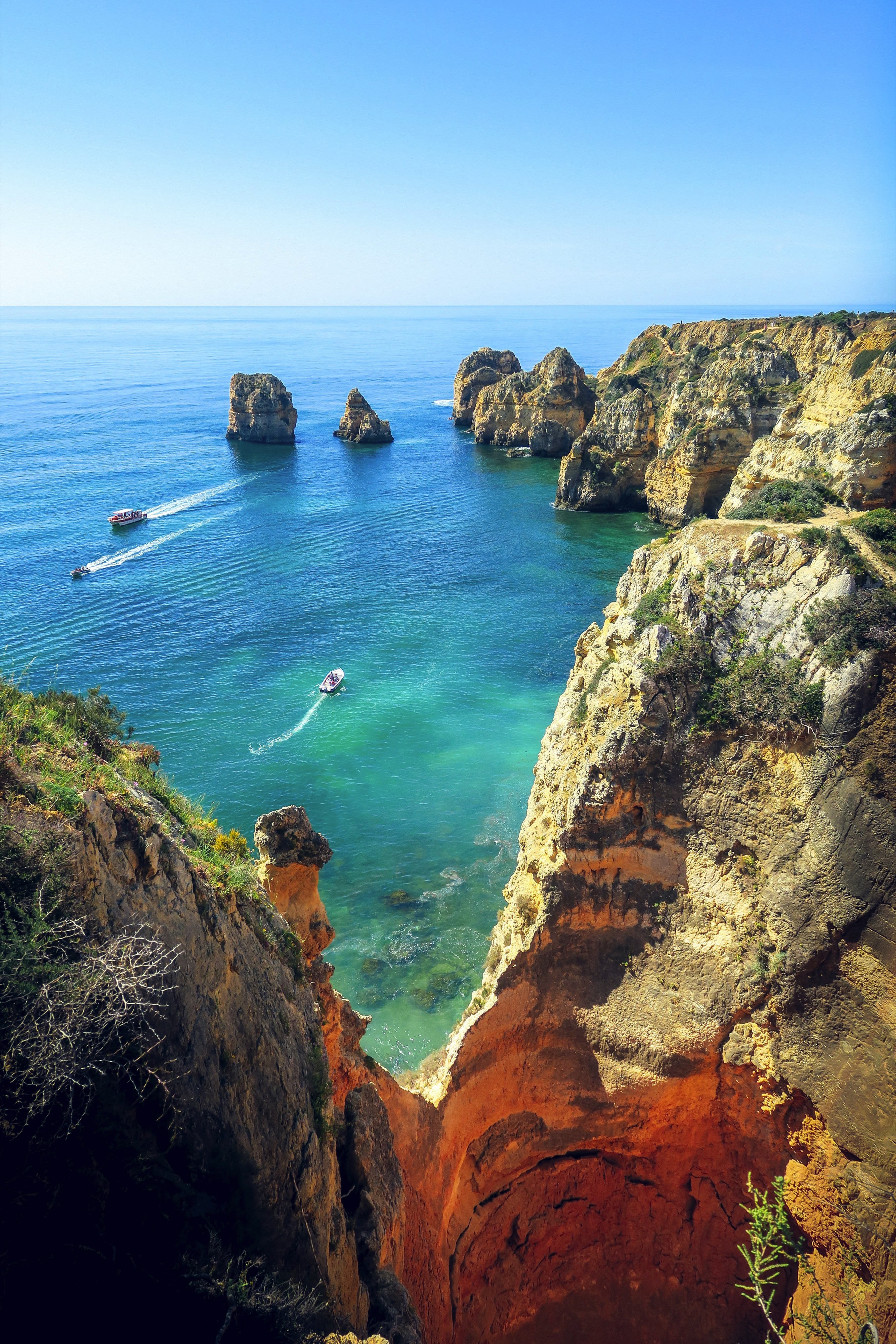 Estrada da Ponta da Piedade, Lagos, Portugal
