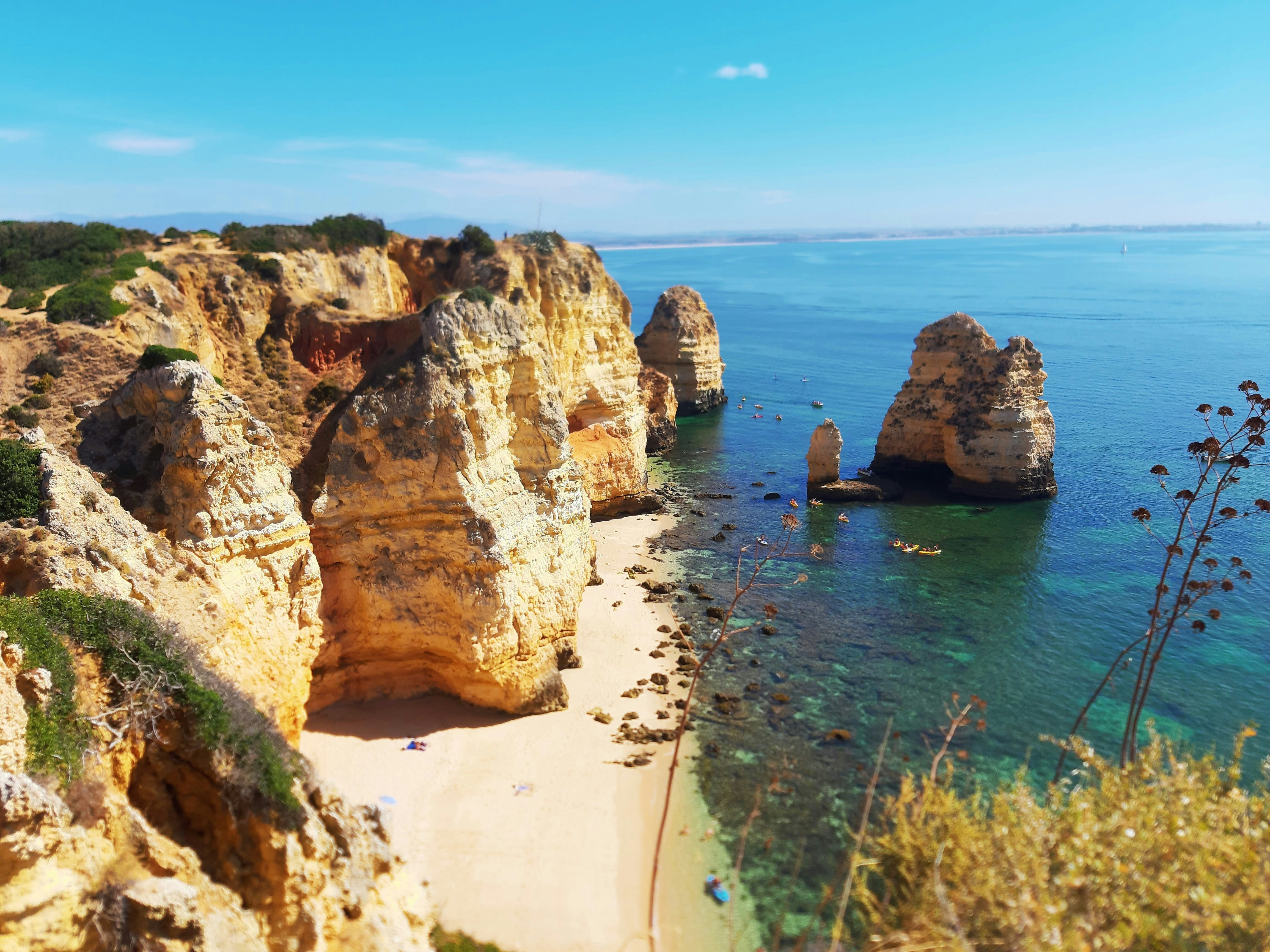Estrada da Ponta da Piedade, Lagos, Portugal