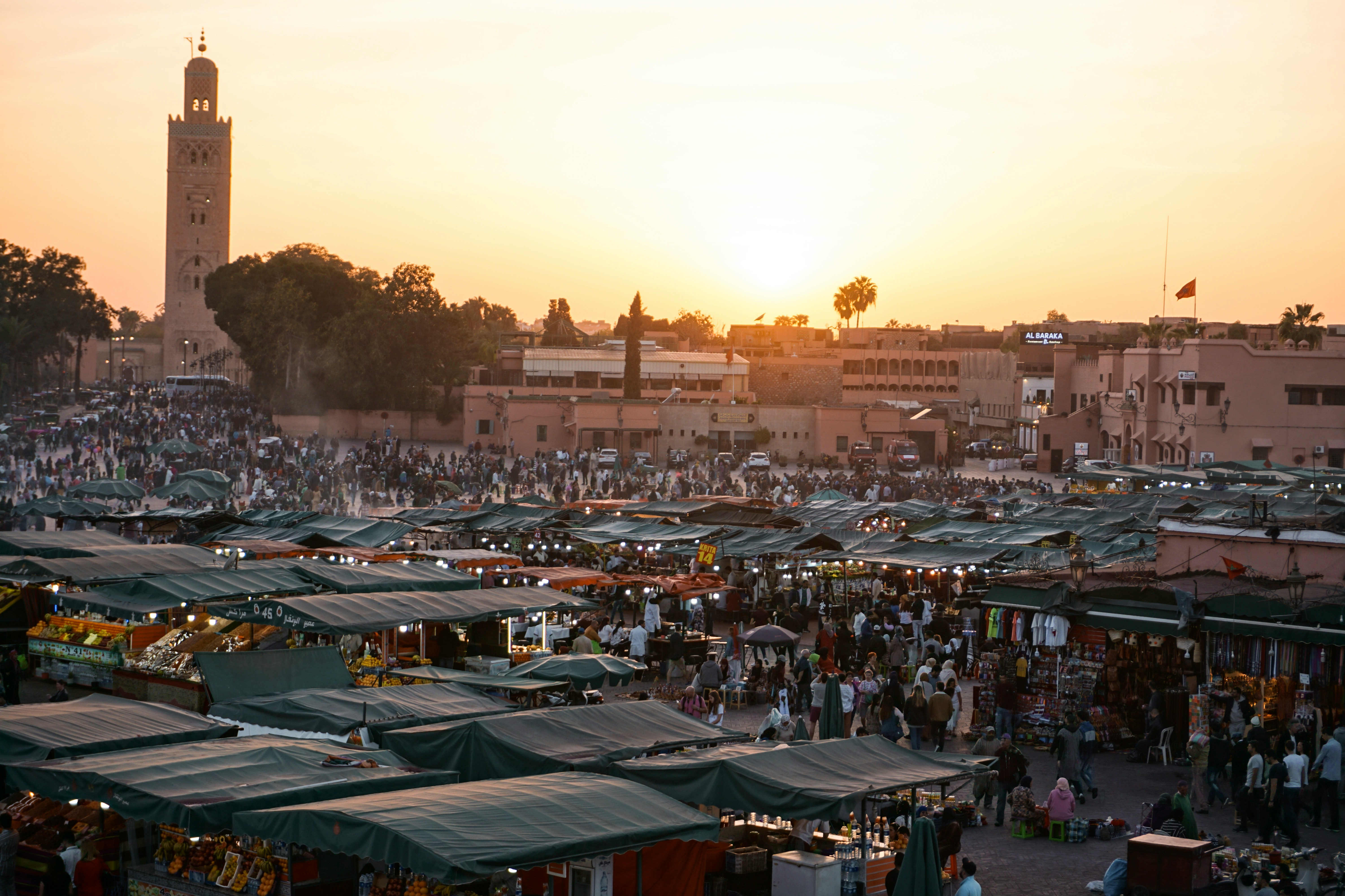 Jamaâ El-Fna, Marrakech, Morocco