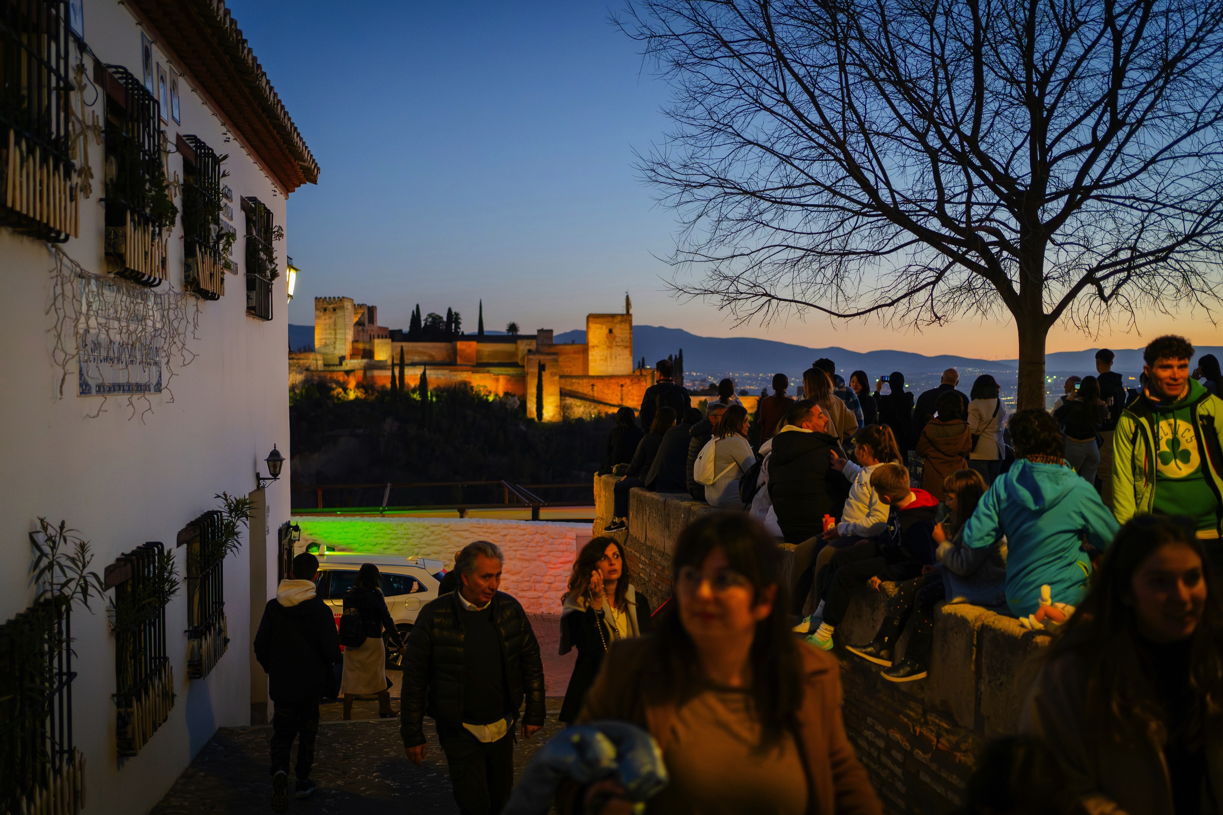 Mirador de San Nicolás, Plaza Mirador de San Nicolás, Granada, Spain