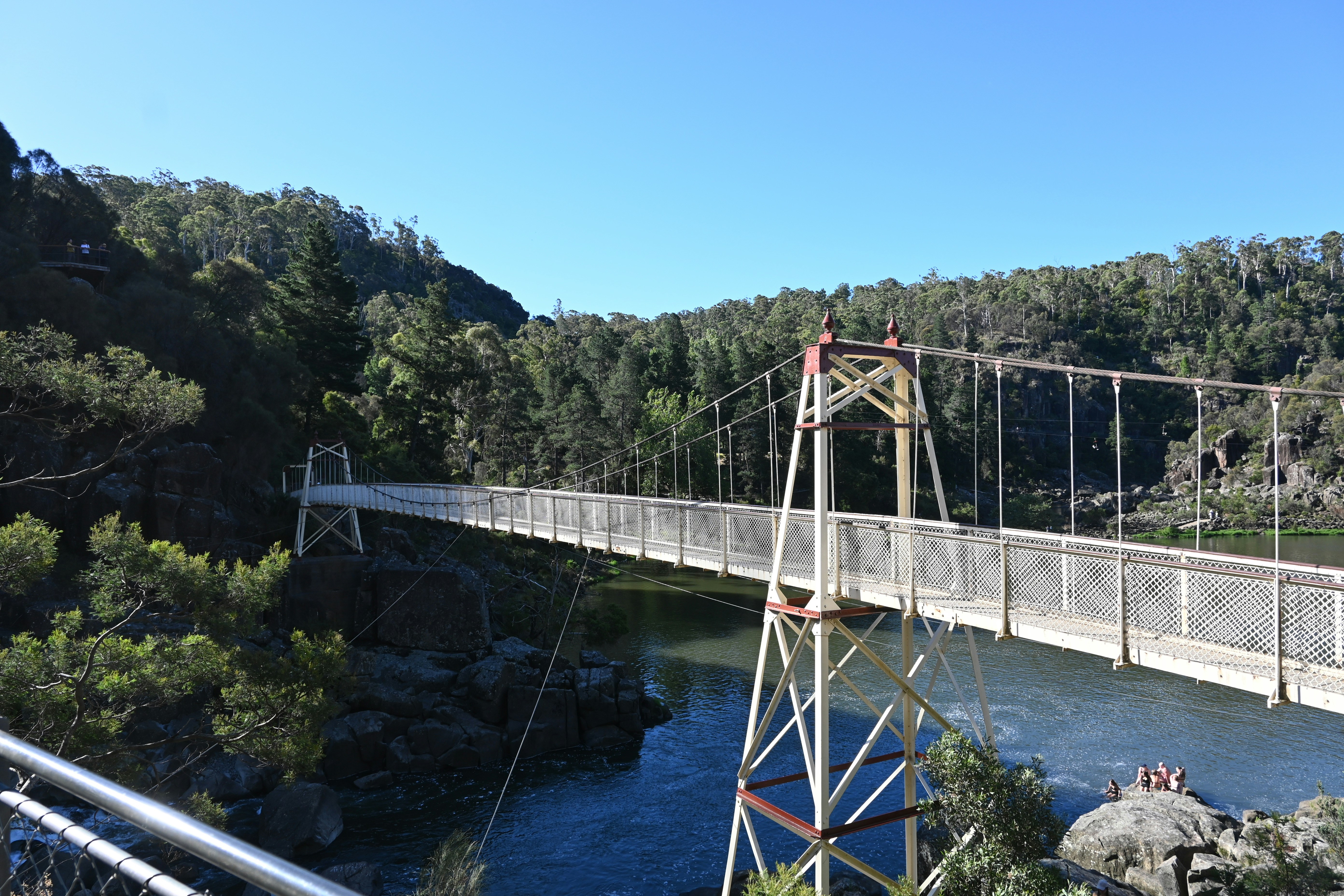 Alexandra Suspension Bridge, Trevallyn TAS, Australia