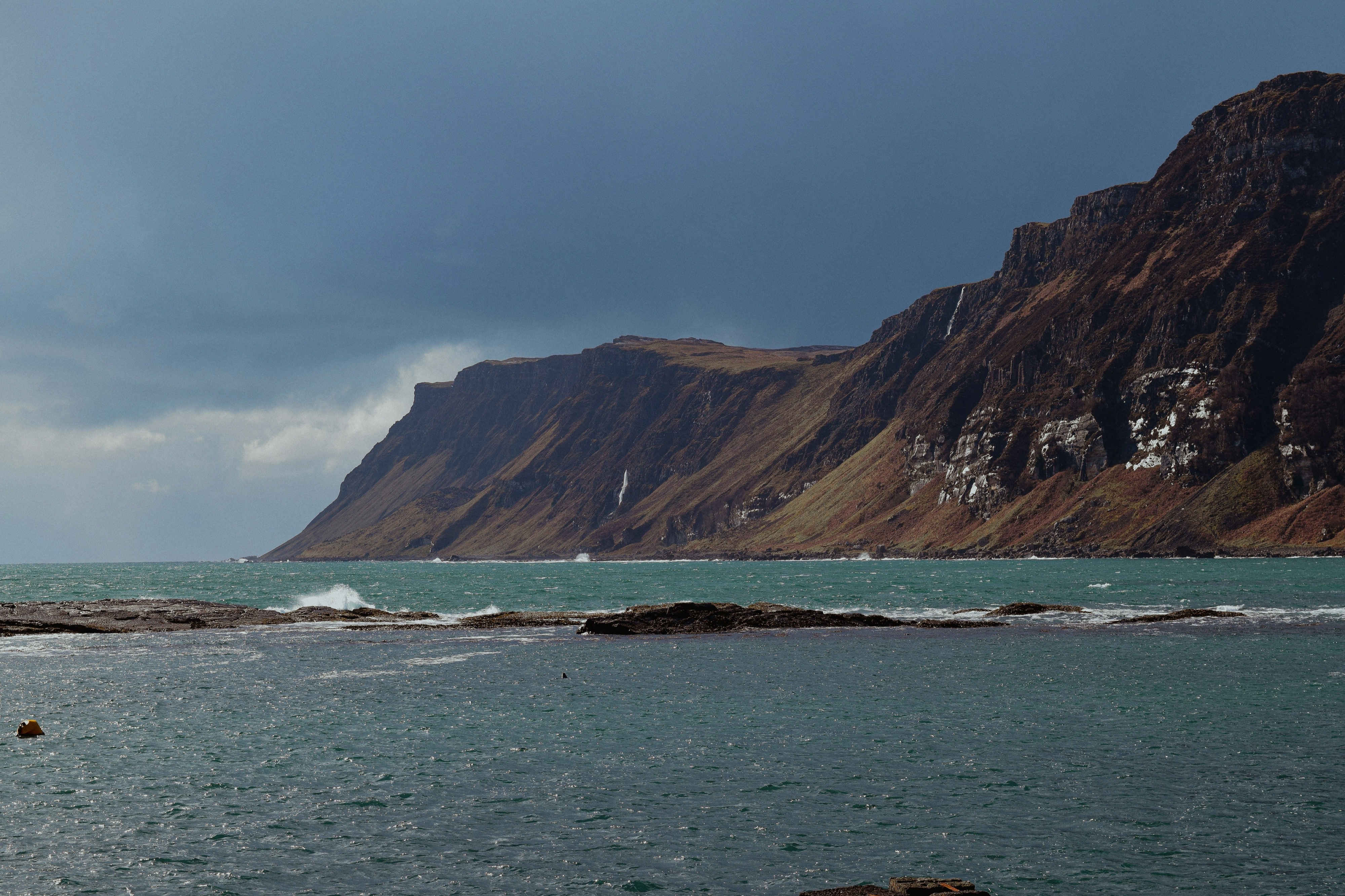 Isle of Mull cliffs, Scotland.